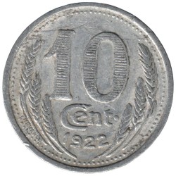EURE ET LOIR - 1.2 - Monnaie de nécessité - 10 centimes 1922 - TB+