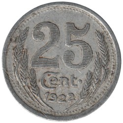 EURE ET LOIR - 1.3 - Monnaie de nécessité - 25 centimes 1922 - TB