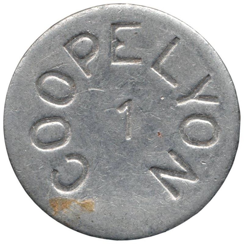 LYON - Monnaie de nécessité - CoopeLyon - TB+ LYON - Monnaie de nécessité - CoopeLyon - TB+