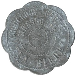 PARIS - B290 - Monnaie de nécessité - Brasserie La Bière - Choucroute Garnie - TTB-
