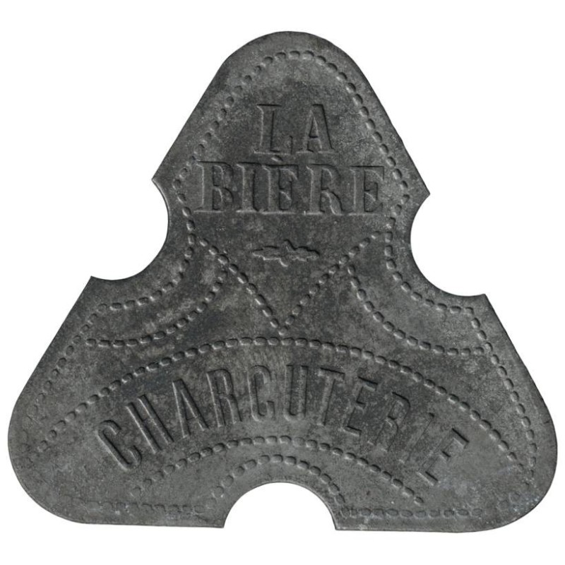 PARIS - B290 - Monnaie de nécessité - Brasserie La Bière - Charcuterie - TTB+ PARIS - B290 - Monnaie de nécessité - Brasserie La Bière - Charcuterie - TTB+