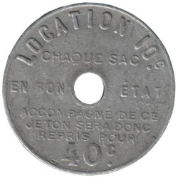 PARIS - Monnaie de nécessité - Maison Bernot Frères - Bon pour un sac vide TB+