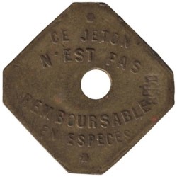 LYON - O2.5 - Monnaie de nécessité - O.T.L - 25 centimes 1921. - TB+