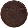 LYON - E3.1 - Monnaie de nécessité - Eden Bars - 10 centimes - TB+