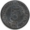 PROVENCALE (REGION) - 1.1 - Monnaie de nécessité - 5 centimes 1918 - TB