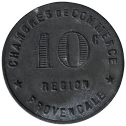 PROVENCALE (REGION) - 1.2 - Monnaie de nécessité - 10 centimes - SUP