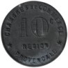 PROVENCALE (REGION) - 1.2 - Monnaie de nécessité - 10 centimes - SUP