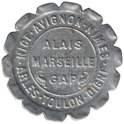 PROVENCALE (REGION) - 1.6 - Monnaie de nécessité - 5 centimes 1921 - TTB