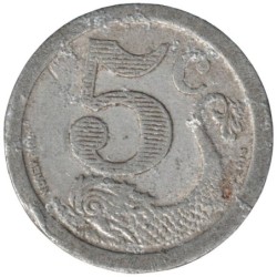 ROCHELLE (LA) - 1.4 - Monnaie de nécessité - 5 centimes 1922 - TB