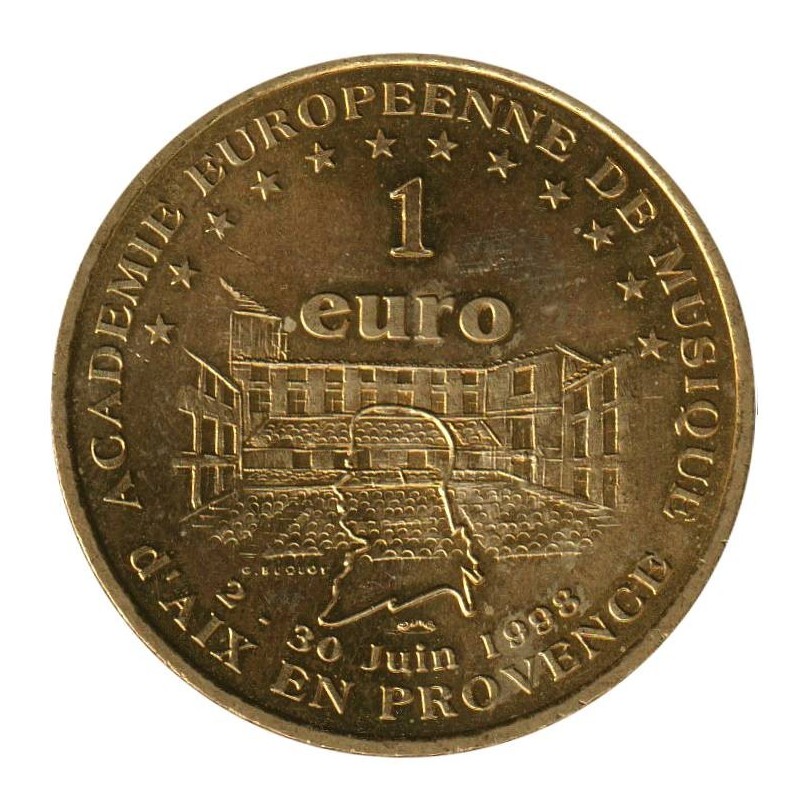 AIX EN PROVENCE - 1 euro des villes - 1998 - Etat : SUP AIX EN PROVENCE - 1 euro des villes - 1998 - Etat : SUP