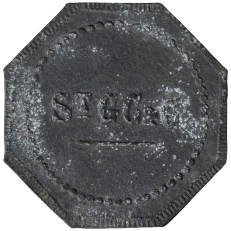 SAINT BEL - Monnaie de nécessité - Société ST G.C.C - PAIN - TTB- SAINT BEL - Monnaie de nécessité - Société ST G.C.C - PAIN - TTB-