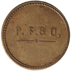 SAINT BEL - Monnaie de nécessité - Société P.F. et O - 1 franc - TTB-