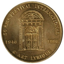 AIX EN PROVENCE - 1 euro des villes - 1998 - Etat : SUP