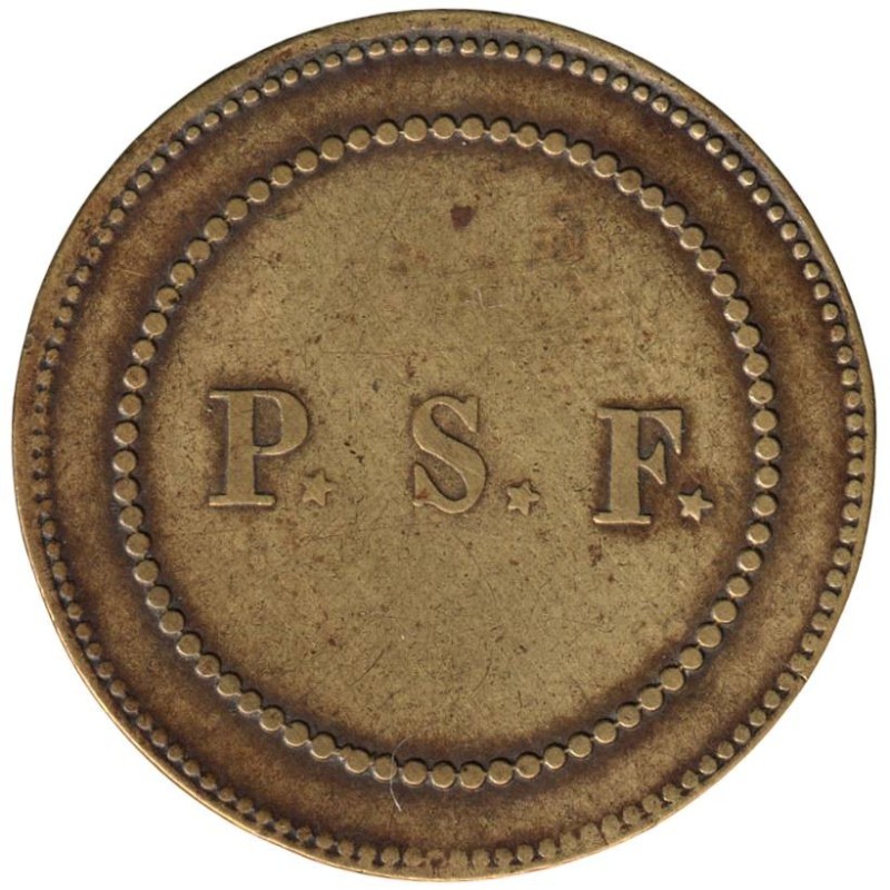 SAINT BEL - Monnaie de nécessité - Société P.S.F (Perret et ses fils) - Rond - TTB
