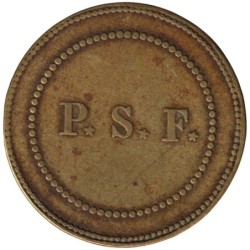 SAINT BEL - Monnaie de nécessité - Société P.S.F (Perret et ses fils) - Rond - TTB