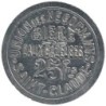 SAINT CLAUDE - Monnaie de nécessité - Union des Négociants - 25 francs - SUP+