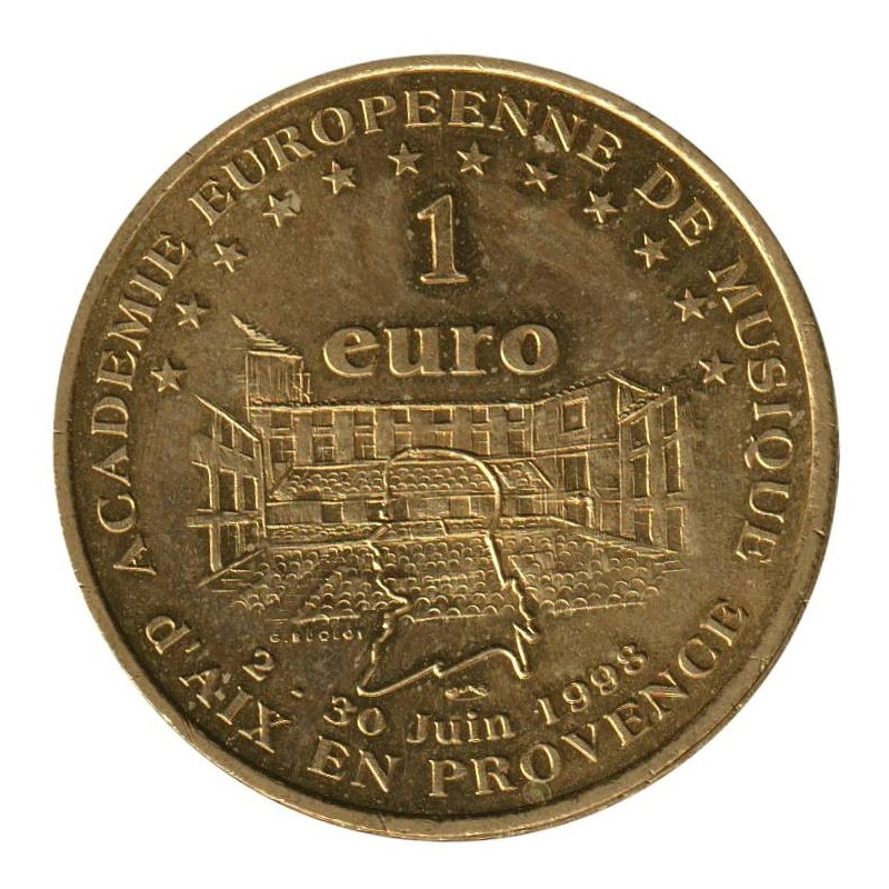 AIX EN PROVENCE - 1 euro des villes - 1998 - Etat : SUP AIX EN PROVENCE - 1 euro des villes - 1998 - Etat : SUP