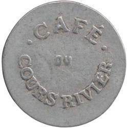 SAINT ETIENNE - Monnaie de nécessité - Café du Cours Rivier - 25 centimes - TB