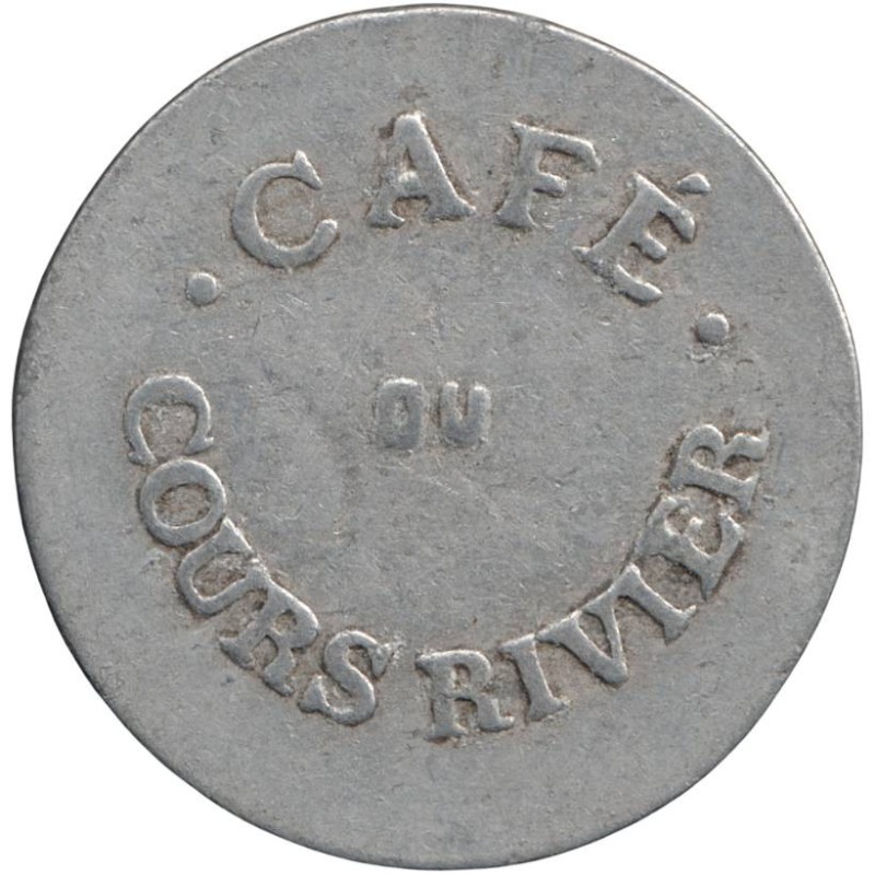 SAINT ETIENNE - Monnaie de nécessité - Café du Cours Rivier - 25 centimes - TB SAINT ETIENNE - Monnaie de nécessité - Café du Cours Rivier - 25 centimes - TB