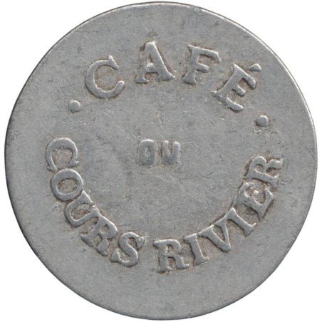 SAINT ETIENNE - Monnaie de nécessité - Café du Cours Rivier - 25 centimes - TB SAINT ETIENNE - Monnaie de nécessité - Café du Cours Rivier - 25 centimes - TB