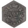 SAINT JUST SAINT RAMBERT - 1.3 - Monnaie de nécessité - 5 centimes - Potage - SUP
