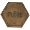 SAULNES - Monnaie de nécessité - Coopérative de Saulnes - Flûte - TTB