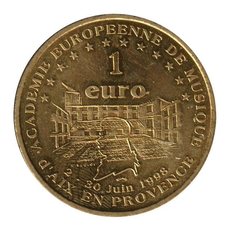 AIX EN PROVENCE - 1 euro des villes - 1998 - Etat : SUP AIX EN PROVENCE - 1 euro des villes - 1998 - Etat : SUP