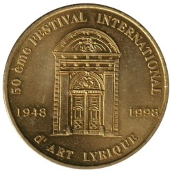 AIX EN PROVENCE - 1 euro des villes - 1998 - Etat : SUP