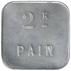 THAON LES VOSGES - 3.4 - Monnaie de nécessité - 2 kg de pain - SUP+