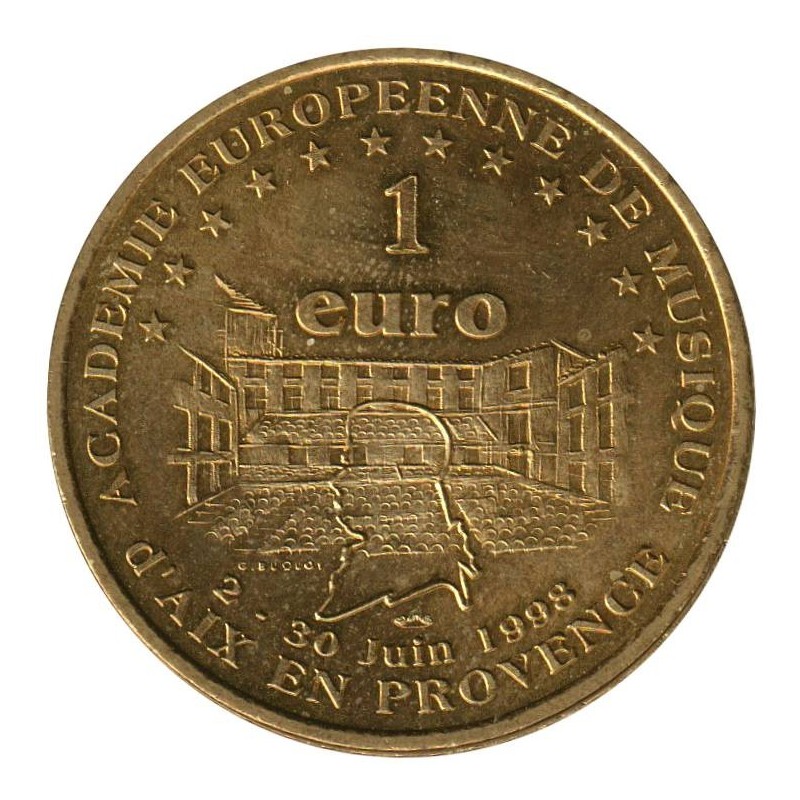 AIX EN PROVENCE - 1 euro des villes - 1998 - Etat : SUP AIX EN PROVENCE - 1 euro des villes - 1998 - Etat : SUP