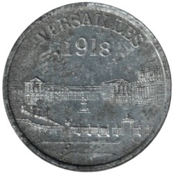 VERSAILLES - 1.1 - Monnaie de nécessité - 5 centimes 1918 - TTB+