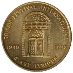 AIX EN PROVENCE - 1 euro des villes - 1998 - Etat : SUP