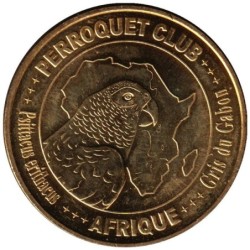 67-0818 - Perroquet Club - Afrique - Gris du Gabon - 2008