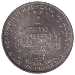 AIX EN PROVENCE - 2 euro des villes - 1998 - Etat : TTB
