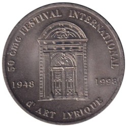 AIX EN PROVENCE - 2 euro des villes - 1998 - Etat : TTB