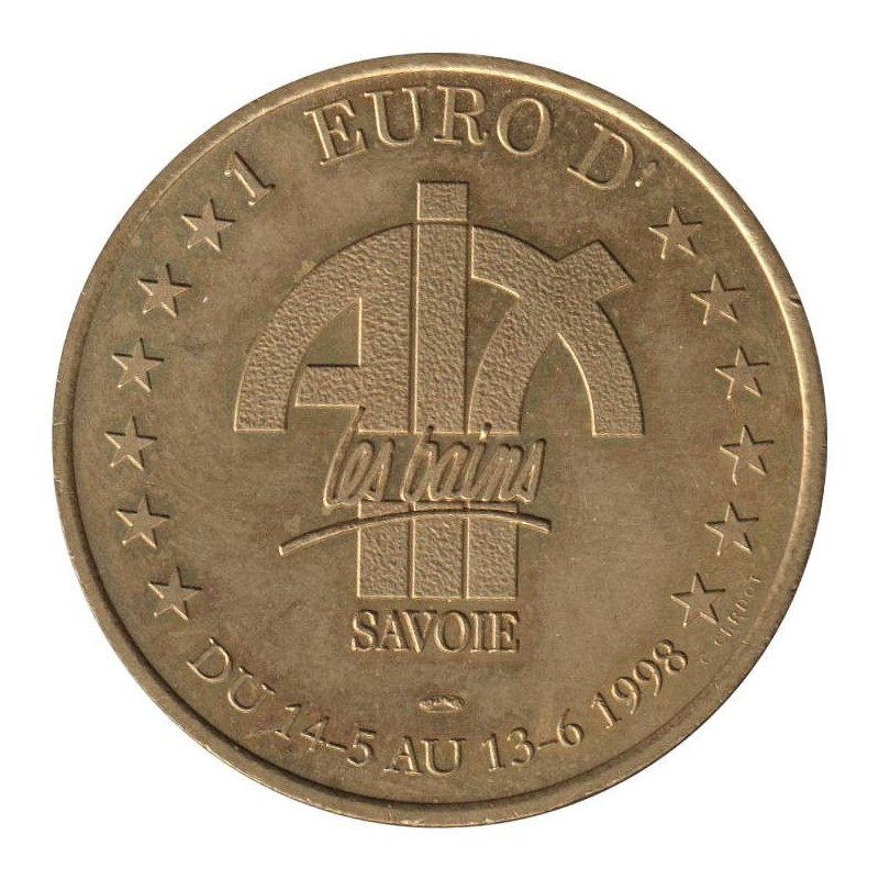 AIX LES BAINS - 1 euro des villes - 1998 - Etat : SUP