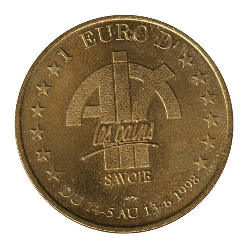 AIX LES BAINS - 1 euro des villes - 1998 - Etat : SUP