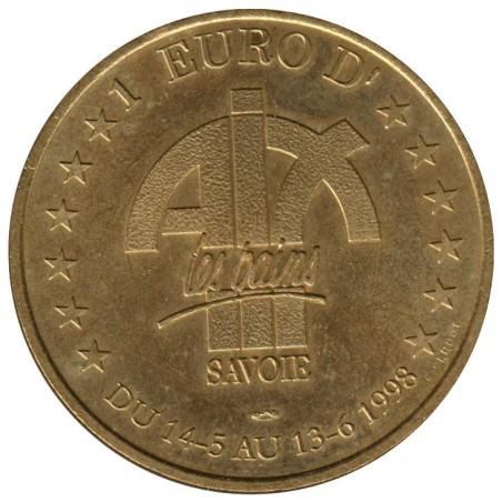 AIX LES BAINS - 1 euro des villes - 1998 - Etat : SUP AIX LES BAINS - 1 euro des villes - 1998 - Etat : SUP
