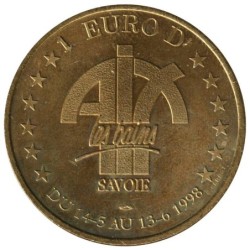 AIX LES BAINS - 1 euro des villes - 1998 - Etat : SUP