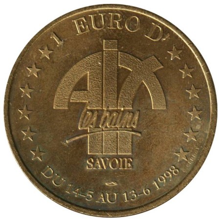 AIX LES BAINS - 1 euro des villes - 1998 - Etat : SUP