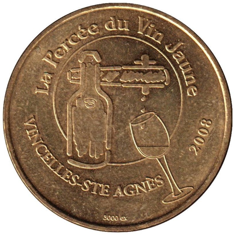 39-0696 - Vincelles-Ste Agnès - La Percée du Vin Jaune - 2008 39-0696 - Vincelles-Ste Agnès - La Percée du Vin Jaune - 2008