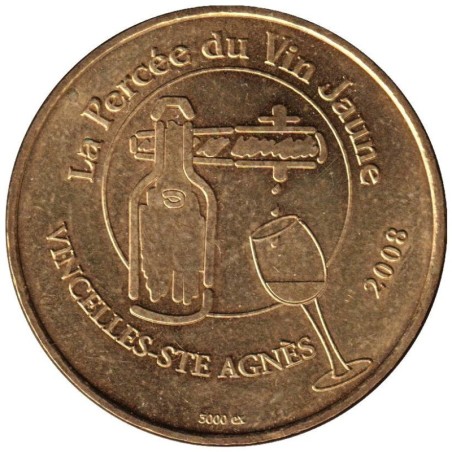 39-0696 - Vincelles-Ste Agnès - La Percée du Vin Jaune - 2008 39-0696 - Vincelles-Ste Agnès - La Percée du Vin Jaune - 2008