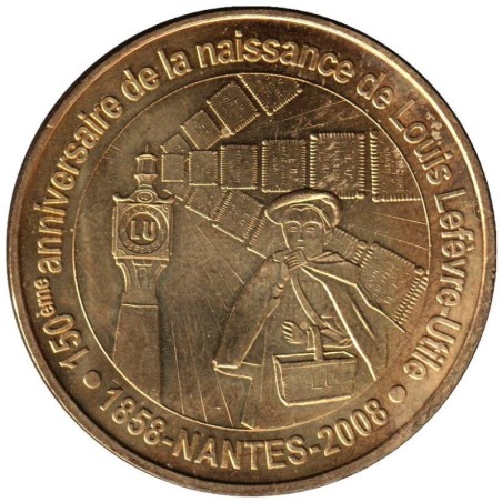 44-0836 - 150ème anniv.de la naissance de Louis Lefèvre-Utile - 2008