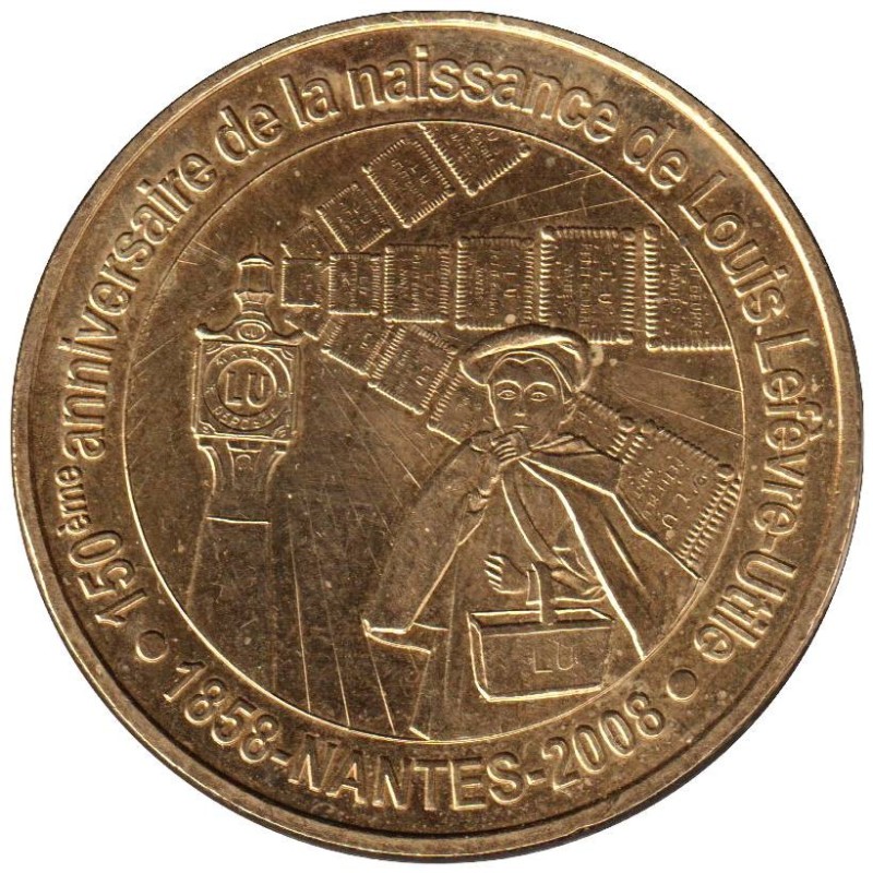 44-0836 - 150ème anniv.de la naissance de Louis Lefèvre-Utile - 2008 44-0836 - 150ème anniv.de la naissance de Louis Lefèvre-Utile - 2008