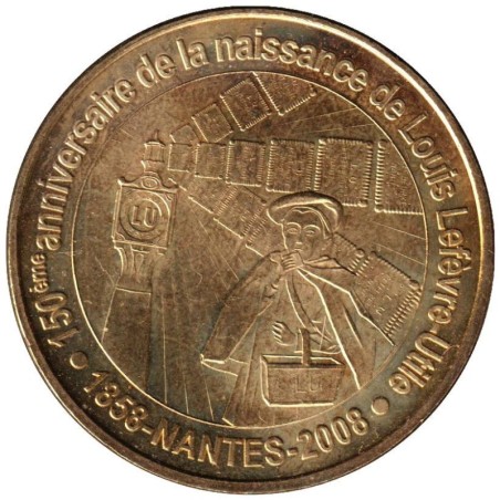 44-0836 - 150ème anniv.de la naissance de Louis Lefèvre-Utile - 2008