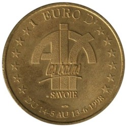 AIX LES BAINS - 1 euro des villes - 1998 - Etat : SUP