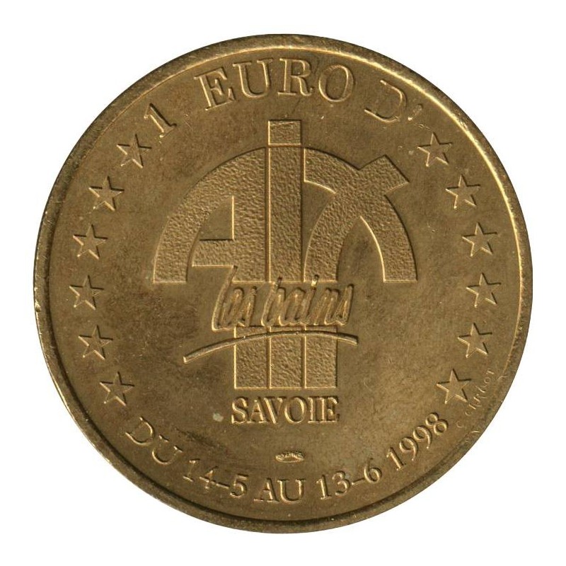 AIX LES BAINS - 1 euro des villes - 1998 - Etat : SUP