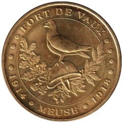 55-0166 - Fort de Vaux - Le casque & le pigeon - 2008