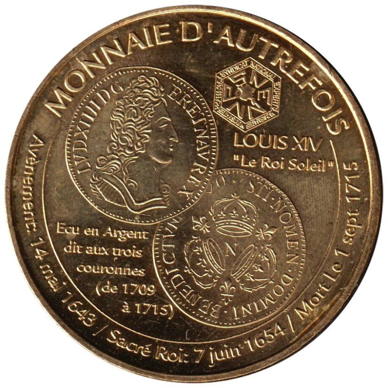 75-0807 - Monnaies d'autrefois - Ecu aux trois couronnes - 2008 75-0807 - Monnaies d'autrefois - Ecu aux trois couronnes - 2008