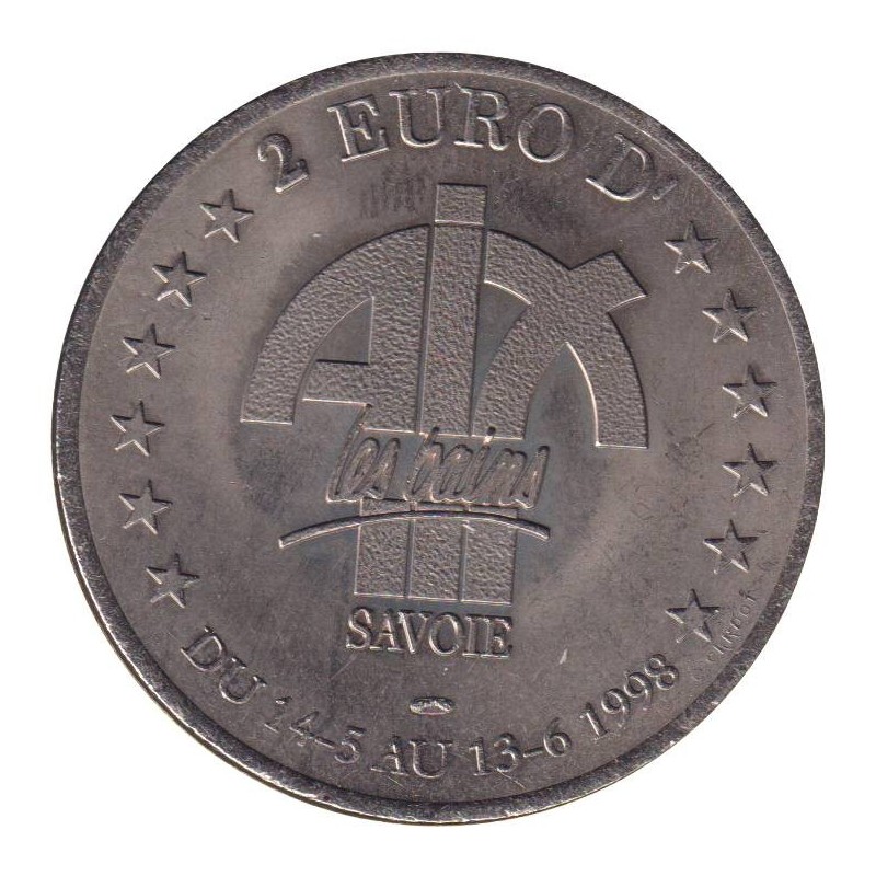 AIX LES BAINS - 2 euro des villes - 1998 - Etat : SUP